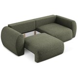 Makamii Zelena sklopiva/s prostorom za odlaganje sofa od samta 266 cm Kini – | shoptok.hr