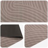  Kuhinjski Tepih Smeđi skandinavski 180 x 60 cm 100% poliamid | shoptok.hr