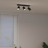  Stropni reflektor s reflektorima Crna 38 x 6 x 16 cm Metal | Eponuda.com