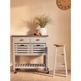 Premier Housewares Servirni voziček na kolesih 46x86 cm Frankfurt – | Shoptok.si