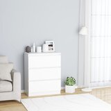 vidaXL Komoda bijela 60 x 35 x 76 cm od konstruiranog drva Cijene
