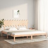 The Living Store Posteljni okvir 200x200 cm iz trdnega lesa - Posteljni Okvir, (21526533) Cene