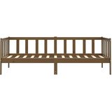  Dnevni ležaj od masivne borovine smeđa boja meda 90 x 200 cm | Eponuda.ba