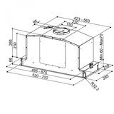 Faber napa in-light EV8+ bk matt kl A70, (305.0628.321) | shoptok.hr
