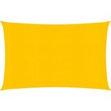 vidaXL Jedro za zaštitu od sunca 160 g/m² žuto 2,5 x 4 m HDPE | shoptok.hr