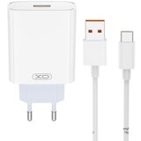 XO Kućni punjač sa kablom od 120W (USB-A) L164, Beli | ePonuda.com