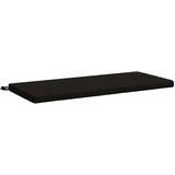  Jastučić za klupu SOEST 100% poliester Crna 120 x 50 x 5 cm Slike