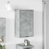 vidaXL kopalniška omarica z vrati betonsko siva 39 x 23.5 x 65 cm | Shoptok.si