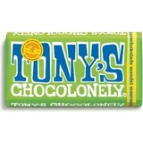Tony's Chocolonely Temna čokolada 51% mandlji morska sol - 180 g