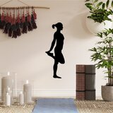 Wallity Zidna dekoracija Joga 1, 21x60cm, Crna | Eponuda.ba