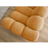 Bobochic Paris Gorčično rumena sedežna garnitura iz tkanine bouclé 232 cm Hippolyte – | Shoptok.si