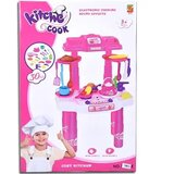 Magic Toys Kitchen Cook Pink igralna kuhinja s svetlobnimi in zvočnimi efekti | Shoptok.si