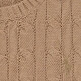 Polo Ralph Lauren LS CABLE CN-TOPS-SWEATER Smeđa | shoptok.hr