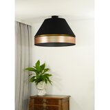  Duolla - Nadgradni plafonski luster COPPER SHINY 1xE27/15W/230V, prečnik 60 cm, crna/bakarna | Eponuda.com