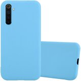 Cadorabo Ohišje, združljiv z Realme v Candy Blue - zaščitni pokrov, narejen iz fleksibilnega silikona TPU, (20589996) | Shoptok.si