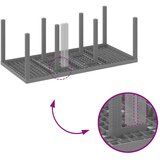  Vrtni set za objed 7 pcs Svijetlo siva Polipropilen | shoptok.hr
