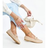 Gemre Beige decorative loafers Docherty Cijene