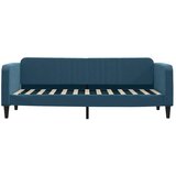  Dnevni krevet na razvlačenje plavi 80 x 200 cm baršunasti | shoptok.hr