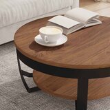  Stolić za kavu 65 x 65 x 32 cm od masivnog bagremovog drva | shoptok.hr