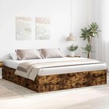  Okvir za krevet boja hrasta 180 x 200 cm veliki bračni | shoptok.hr