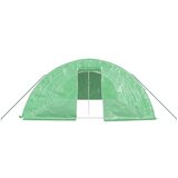  Staklenik s čeličnim okvirom zeleni 40 m² 8 x 5 x 2,3 m | shoptok.hr