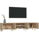 TV ormarić boja hrasta 180 x 31 5 x 40 cm od konstruiranog drva | shoptok.hr