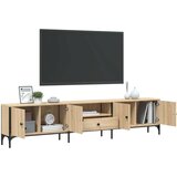 TV ormarić s ladicom boja hrasta 200x25x44 cm konstruirano drvo | shoptok.hr