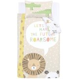 Catherine Lansfield Svetlo rjava otroška posteljnina za posteljico 120x150 cm Roarsome Animals – | Shoptok.si