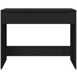  Miza s predalom Črna 100 x 50 x 78 cm Konstruiran les, (5000093196) | Shoptok.si
