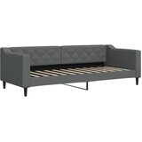  Dnevni krevet na razvlačenje tamnosivi 80 x 200 cm od tkanine | shoptok.hr