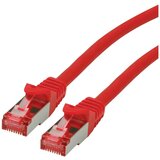 Roline 21.15.2611 RJ45 omrežni kabel\, patch kabel cat 6 s/ftp 1.00 m rdeča 1 kos, (20420185) | Shoptok.si