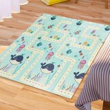 Bbo podloga za bebe - PENA tepih 2u1 Small Whales