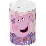 Luna Peppa Pig cilindrična metalna kasica 10x15cm | shoptok.hr