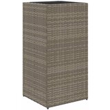 Maison Chic Vrtno cvetlično korito - Cvetlični Lonec sivo 40x40x80 cm poli ratan, (21788991) Cene