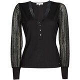 Morgan Majice z dolgimi rokavi TEANA Črna | Shoptok.si