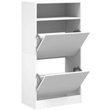 Ormarić za cipele bijeli 60 x 34 x 116 cm od konstruiranog drva | shoptok.hr