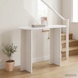  Konzolna stolica Bijela visokog sjaja 100 x 39,5 x 75 cm | shoptok.hr