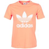 Adidas Majice s kratkimi rokavi TREFOIL TEE Oranžna | Shoptok.si