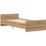  Okvir kreveta bez madraca boja hrasta artisan 90x200 cm | shoptok.hr