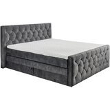 Esposa POSTELJA BOXSPRING 180 cm x 200 cm , tekstil, leseni material antracit | Shoptok.si