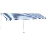  Samostojeća automatska tenda 600 x 300 cm plavo-bijela | shoptok.hr