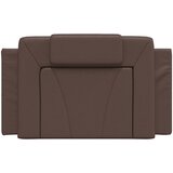 Jastuk za uzglavlje Viana smeđi 80 cm od umjetne kože | Eponuda.com
