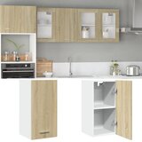 vidaXL Viseći ormarić boja hrasta 29,5 x 31 x 60 cm konstruirano drvo Cijene