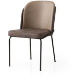 Hanah home Dore - 220 Brown Chair Set (2 Pieces) | ePonuda.com