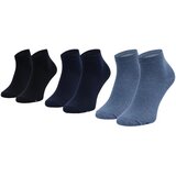 Skechers Športne nogavice 3PPK Basic Quarter Socks Modra Cene