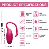Magic Motion Bullet vibrator - Flamingo, roza | Shoptok.si