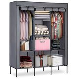 Massido ormar od tekstila - grafit | shoptok.hr
