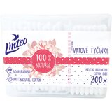 Linteo Natural vatne paličice posoda 200 kos | Shoptok.si