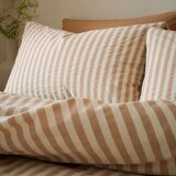 Pineapple Elephant Narančasta 3-dijelna posteljina za bračni krevet/za produženi krevet 230x220 cm Cotton Rich Woven Stripe &amp;ndash; Slike