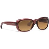 Ray-ban Sončna očala Jackie Ohh 0RB4101 6593M2 Transparent Dark Brown/Brown Gradient Polar Cene